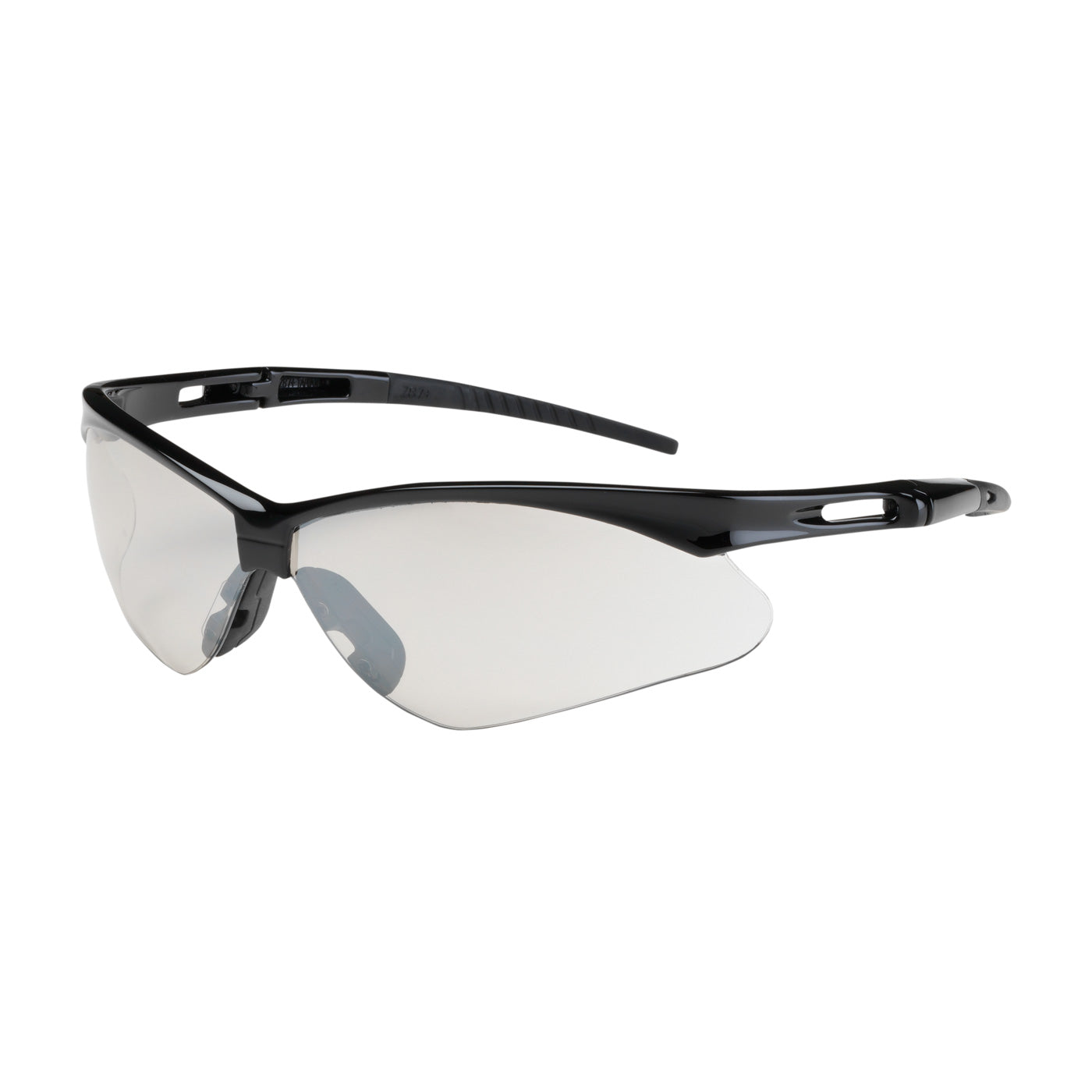 250-AN-10114 Semi-Rimless Safety Glasses with Black Frame, I/O Lens and Anti-Scratch Coating