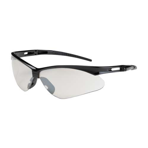 250-AN-10114 Semi-Rimless Safety Glasses with Black Frame, I/O Lens and Anti-Scratch Coating