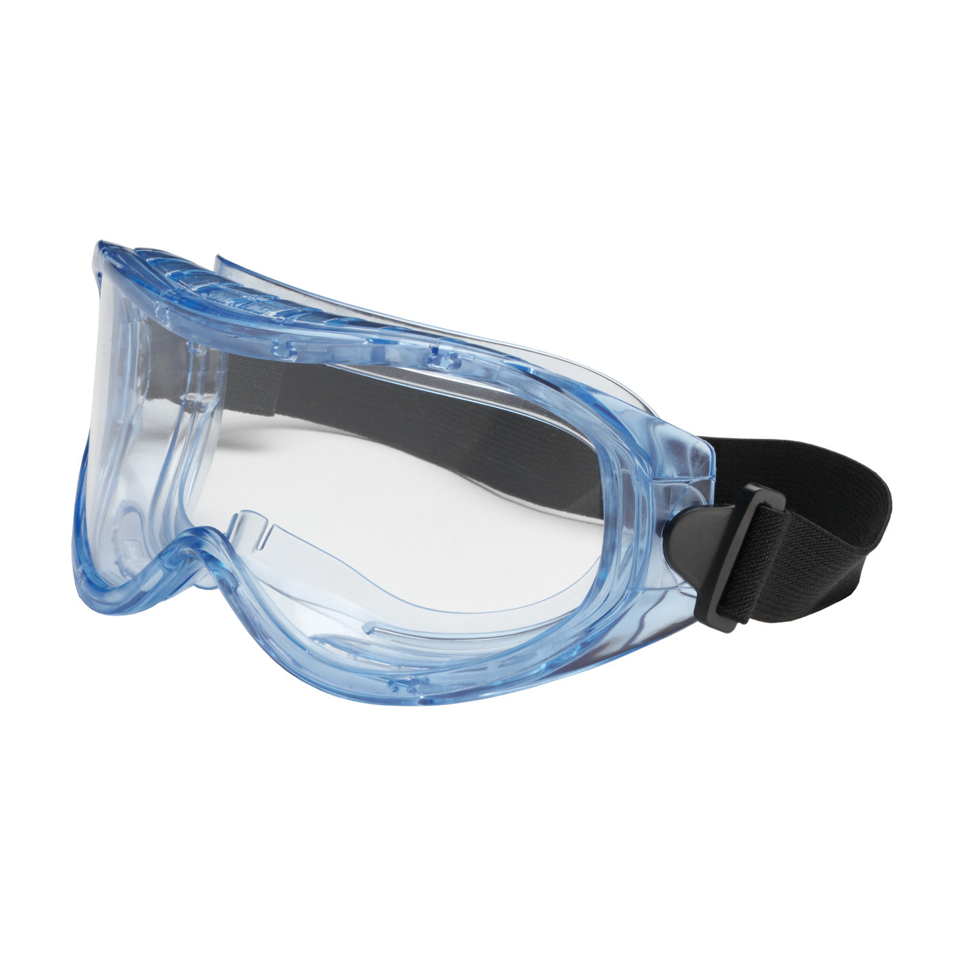 251-5300-400 Indirect Vent Goggle with Light Blue Body, Clear Lens and Anti-Scratch / Anti-Fog Coating