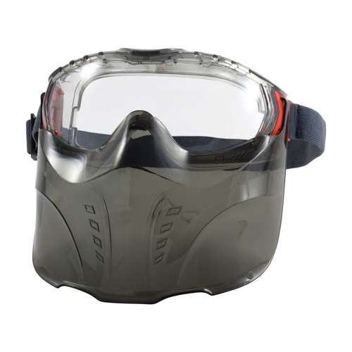 251-60-000V ANSI Rated Polycarbonate Face Shield Attachment for Stone™ Goggle