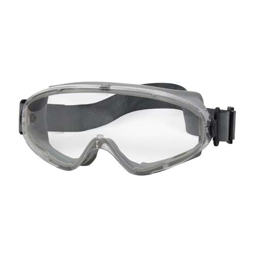251-80-0020-RHB Indirect Vent Goggle with Light Gray Body, Clear Lens and Anti-Scratch / Anti-Fog Coating  - Neoprene Strap