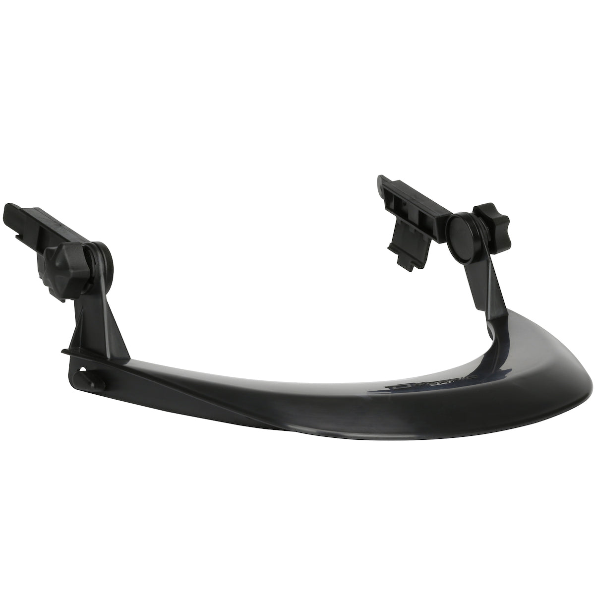 251-EPB103 Short Brim Style Face Shield Bracket, Plastic, Slot Mount