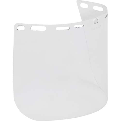 251-FA815 Universal Fit PETG (Polyethylene Terephthalate Glycol) Safety Visor - .020" Thickness