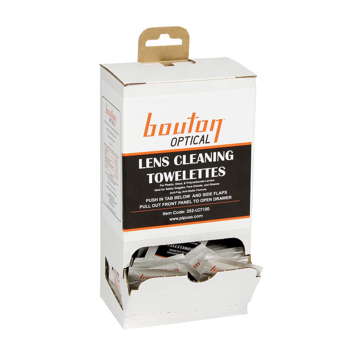 252-LCT100 Lens Cleaning Towelette Dispenser
