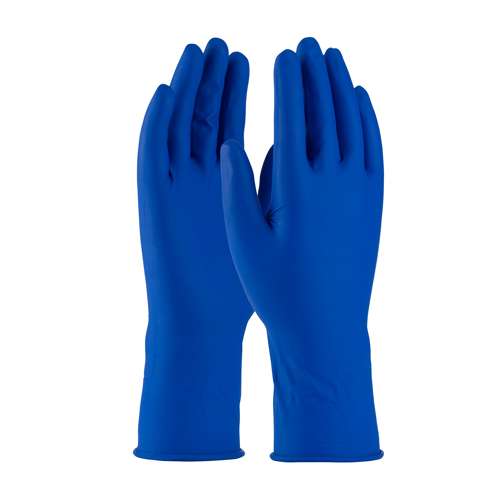 2550 Exam Grade Disposable Latex Glove, Powder Free with Fully Textured Grip - 14 Mil