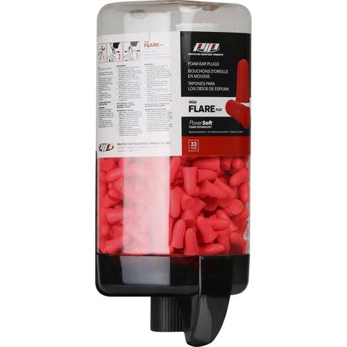 267-HPDR910-400 Prefilled Mega Flare Plus Ear Plug Refill Canister 33 NRR-400 Pairs