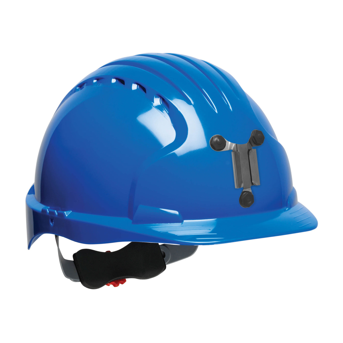 280-EV6151M Standard Brim Mining Hard Hat with HDPE Shell, 6-Point Polyester Suspension and Wheel Ratchet Adjustment