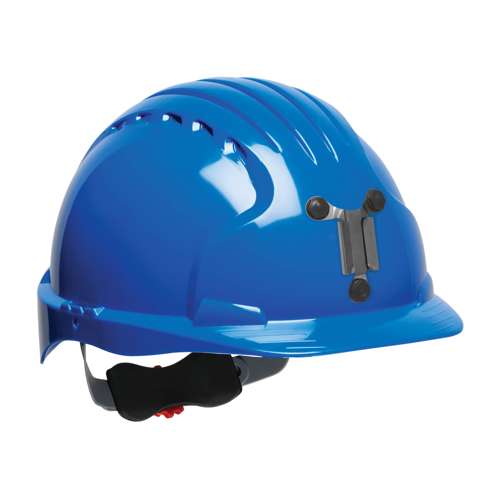 280-EV6151M Standard Brim Mining Hard Hat with HDPE Shell, 6-Point Polyester Suspension and Wheel Ratchet Adjustment