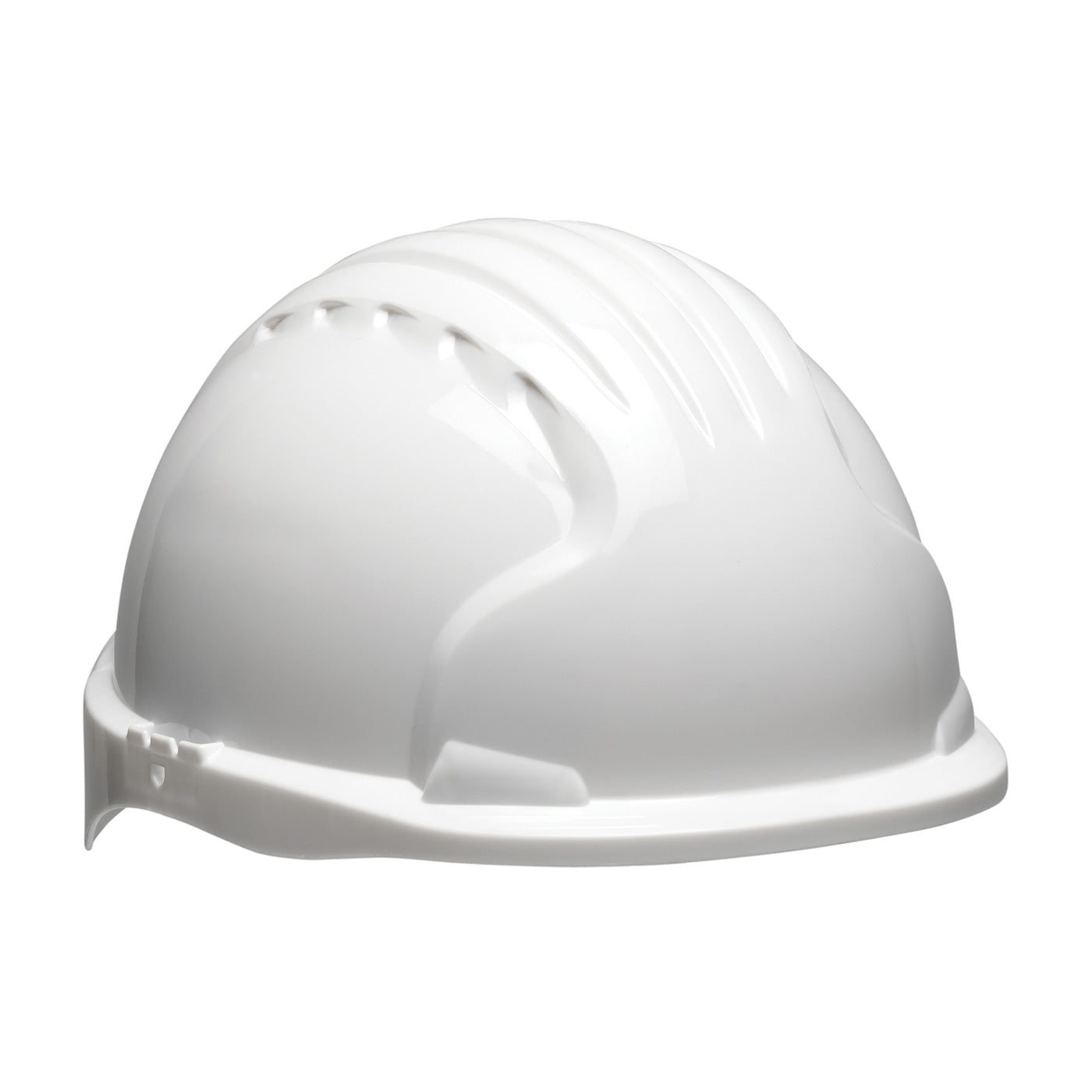280-EV6151S Evolution® Deluxe 6151 Short Brim Hard Hat with HDPE Shell, 6-Point Polyester Suspension and Wheel Ratchet Adjustment