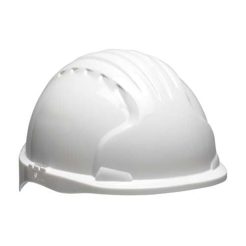 280-EV6151S Evolution® Deluxe 6151 Short Brim Hard Hat with HDPE Shell, 6-Point Polyester Suspension and Wheel Ratchet Adjustment