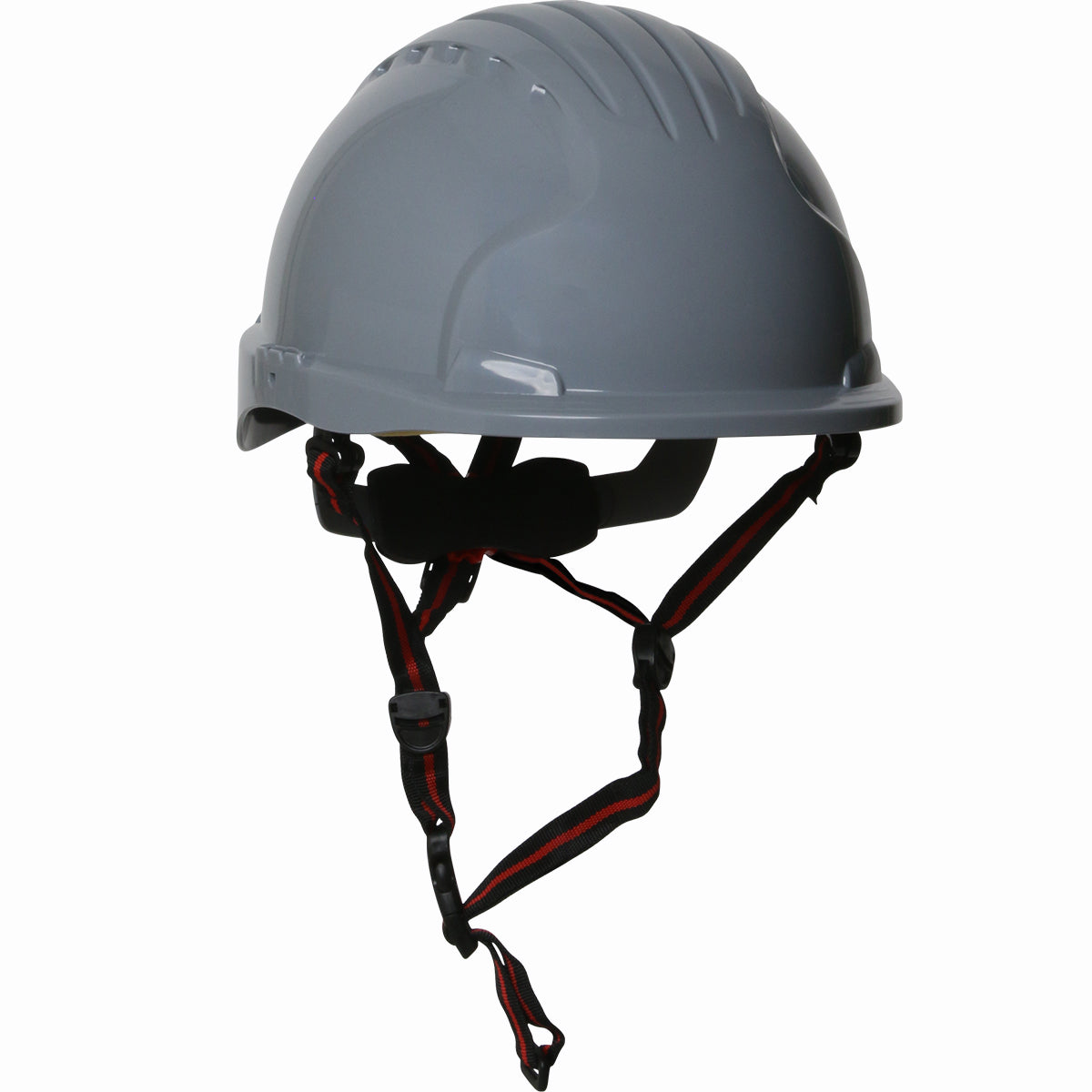280-EV6151S-CH Short Brim Safety Helmet with HDPE Shell, 4-Point Chinstrap, 6-Point Suspension and Wheel Ratchet Adjustment