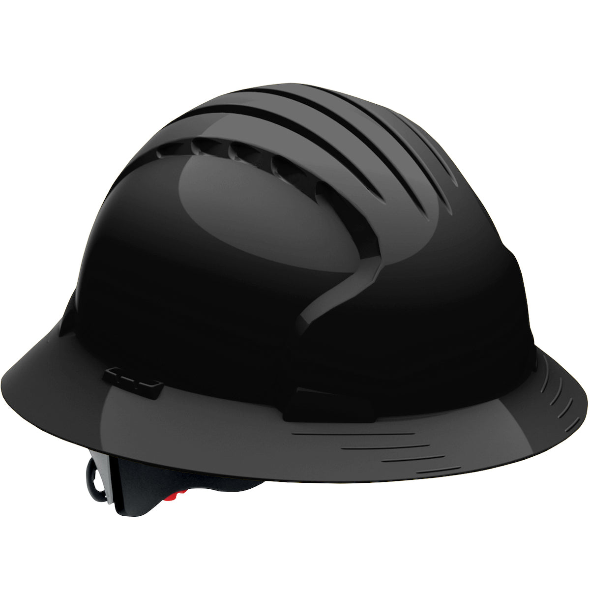 280-EV6161 Full Brim Hard Hat with HDPE Shell, 6-Point Polyester Suspension and Wheel Ratchet Adjustment