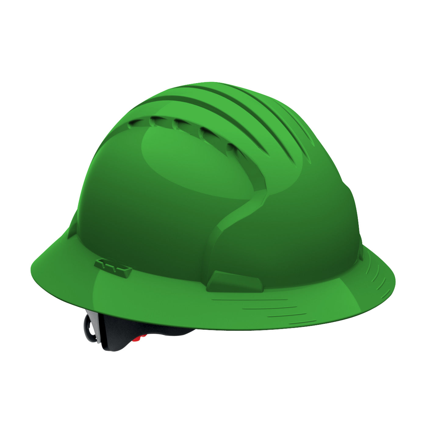 280-EV6161 Full Brim Hard Hat with HDPE Shell, 6-Point Polyester Suspension and Wheel Ratchet Adjustment