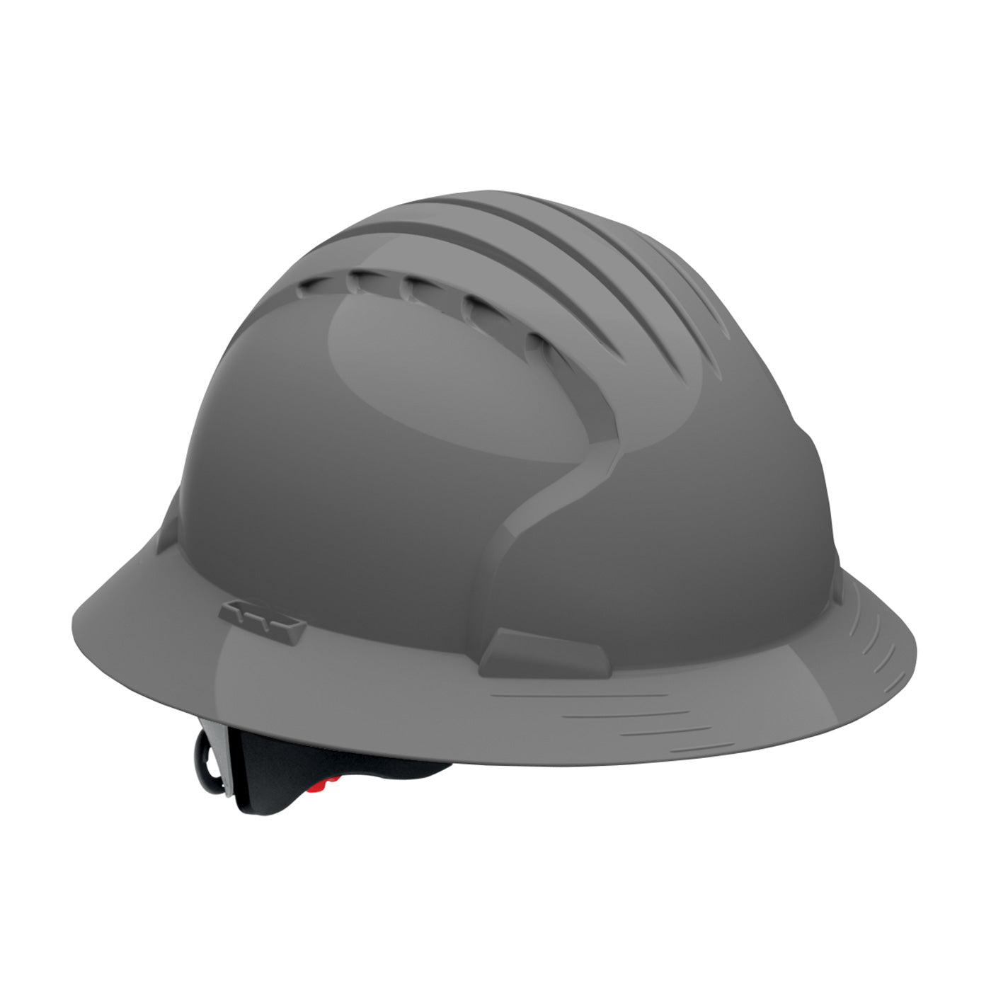 280-EV6161 Full Brim Hard Hat with HDPE Shell, 6-Point Polyester Suspension and Wheel Ratchet Adjustment