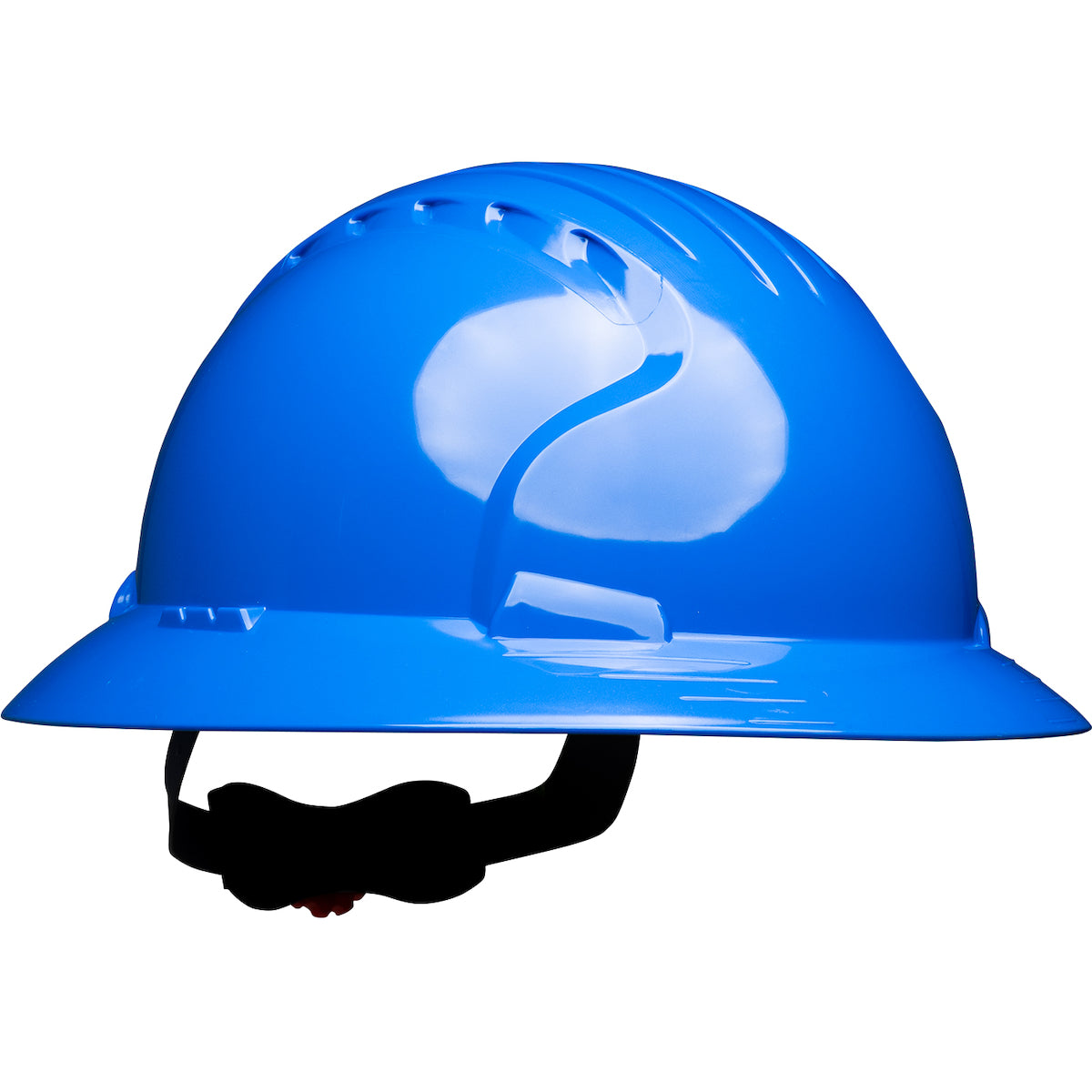280-EV6161 Full Brim Hard Hat with HDPE Shell, 6-Point Polyester Suspension and Wheel Ratchet Adjustment