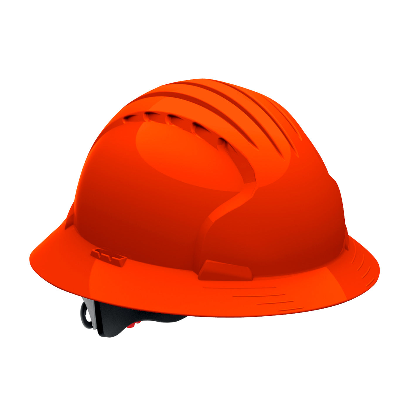 280-EV6161 Full Brim Hard Hat with HDPE Shell, 6-Point Polyester Suspension and Wheel Ratchet Adjustment