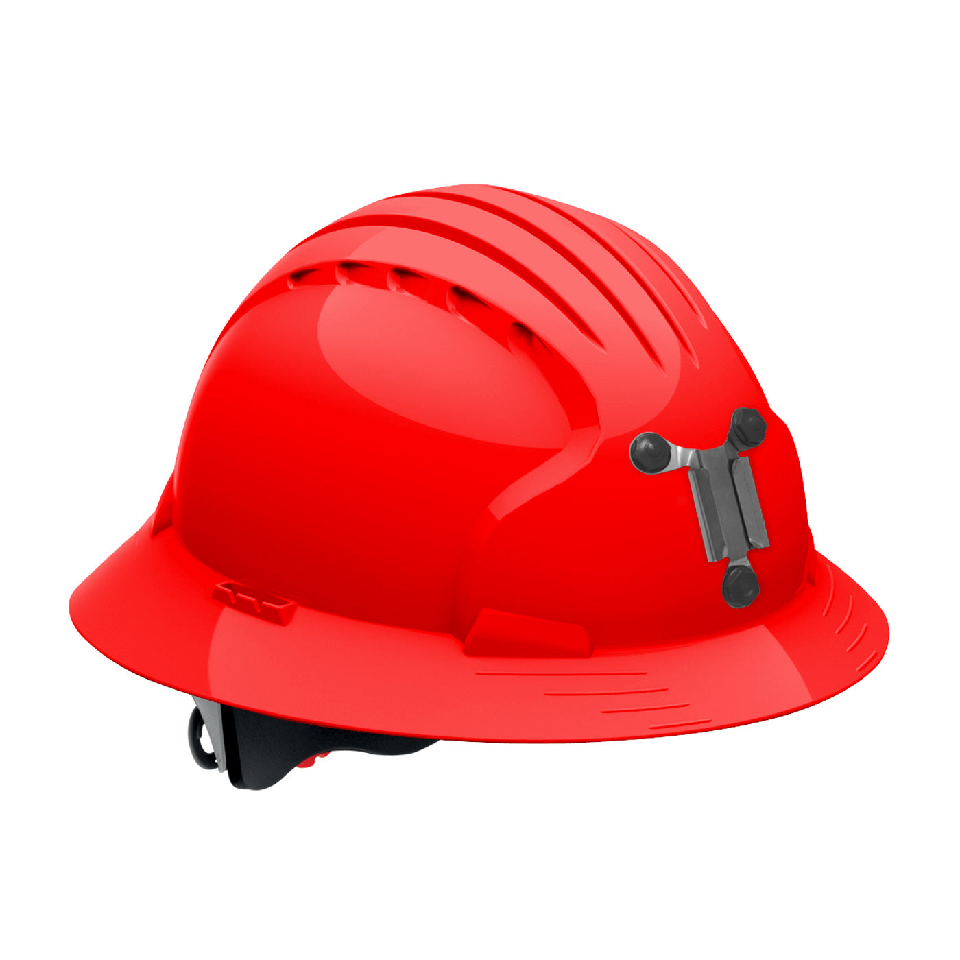 280-EV6161M Full Brim Mining Hard Hat with HDPE Shell, 6-Point Polyester Suspension and Wheel Ratchet Adjustment