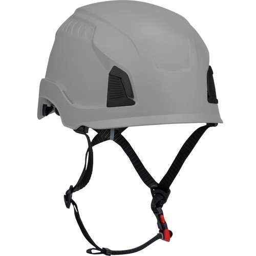 280-HP1491R Industrial Climbing Helmet, Type II, Non-MIPS, ABS Shell, EPS Liner, HDPE Suspension, Wheel Ratchet Adjustment, with 4-Point Chin Strap