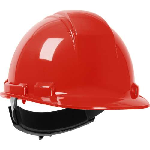 280-HP241 Cap Style Hard Hat with HDPE Shell, 4-Point Textile Suspension and Pin-Lock Adjustment