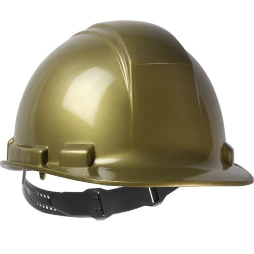 280-HP241 Cap Style Hard Hat with HDPE Shell, 4-Point Textile Suspension and Pin-Lock Adjustment