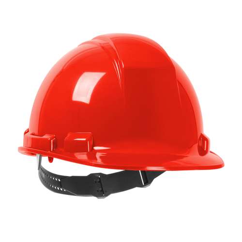 280-HP241 Cap Style Hard Hat with HDPE Shell, 4-Point Textile Suspension and Pin-Lock Adjustment