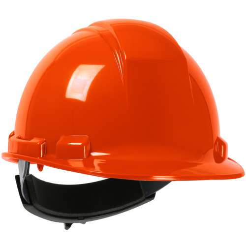 280-HP241R Cap Style, HDPE Shell, 4-Point Textile Suspension, Ratchet Adjustment