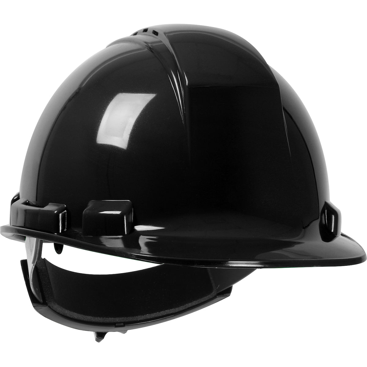 280-HP241RV Vented, Cap Style Hard Hat with HDPE Shell, 4-Point Textile Suspension and Wheel Ratchet Adjustment