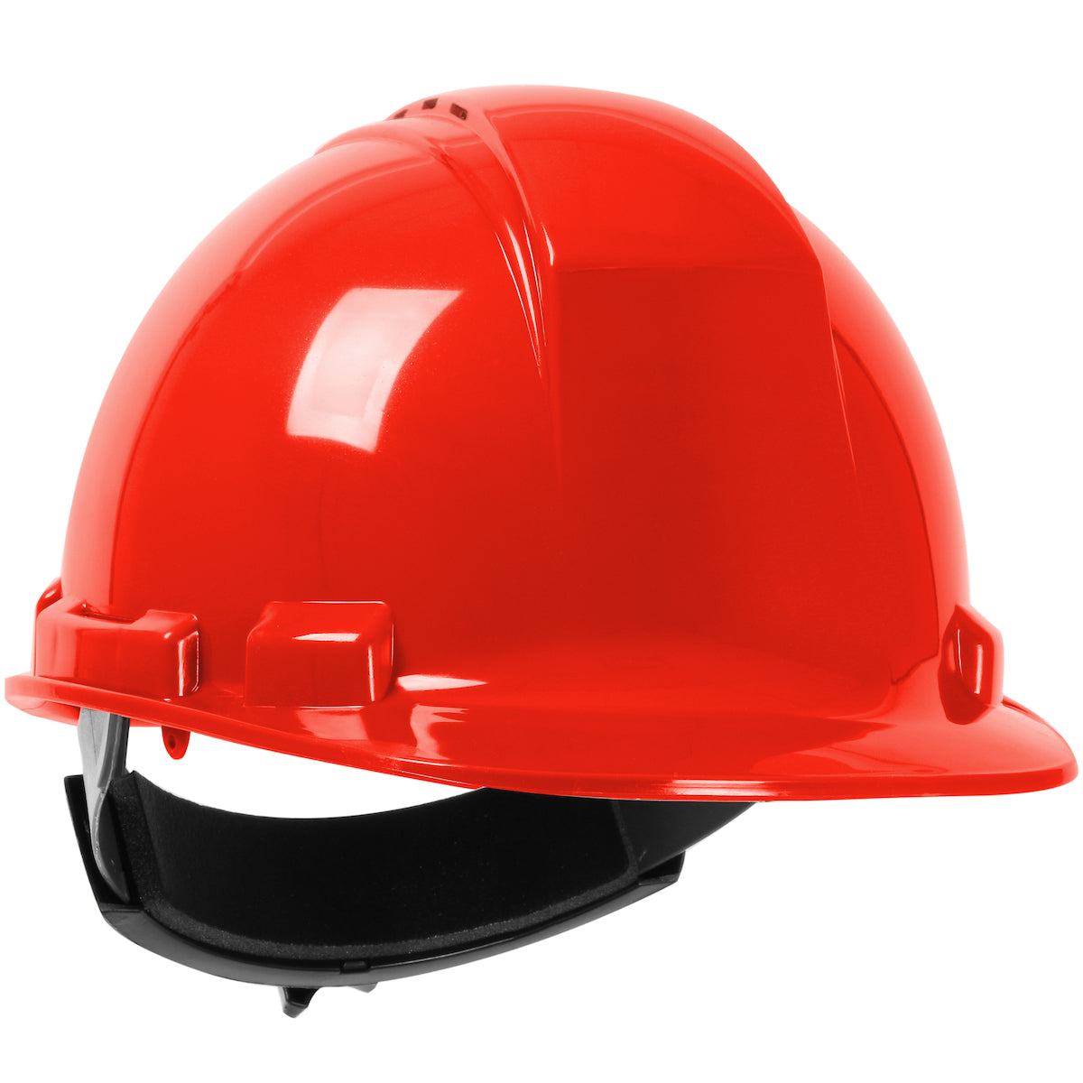 280-HP241RV Vented, Cap Style Hard Hat with HDPE Shell, 4-Point Textile Suspension and Wheel Ratchet Adjustment