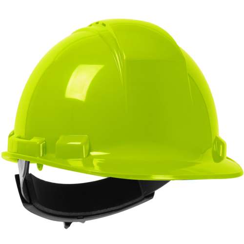 280-HP241RV Vented, Cap Style Hard Hat with HDPE Shell, 4-Point Textile Suspension and Wheel Ratchet Adjustment