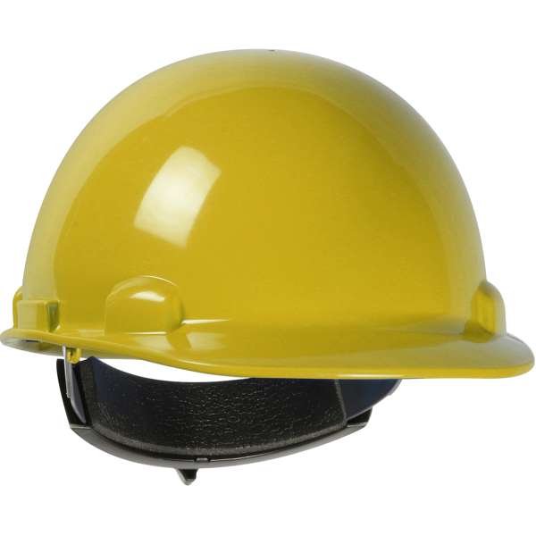 280-HP341R Cap Style Smooth Dome Hard Hat with HDPE Shell, 4-Point Textile Suspension and Wheel-Ratchet Adjustment