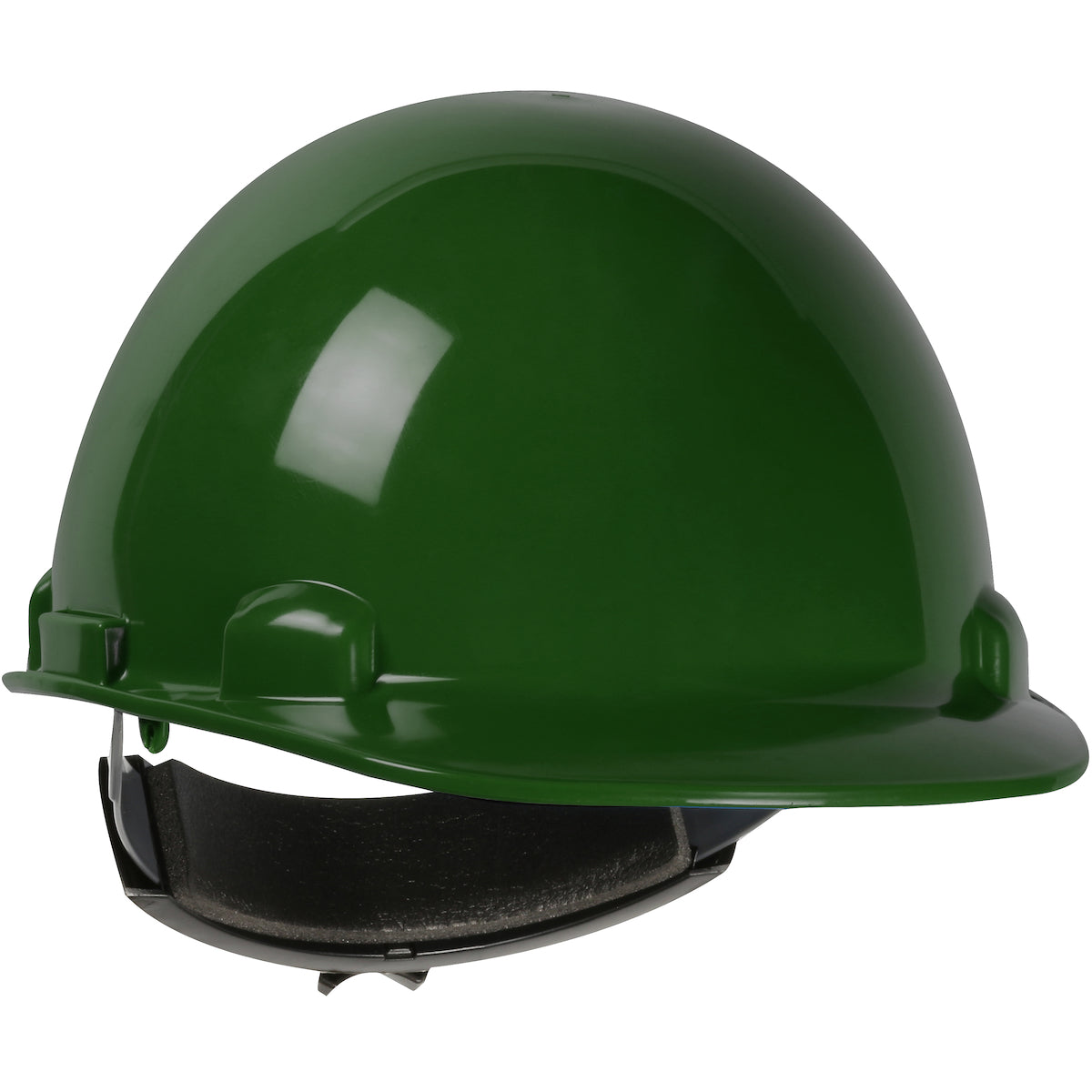 280-HP341R Cap Style Smooth Dome Hard Hat with HDPE Shell, 4-Point Textile Suspension and Wheel-Ratchet Adjustment