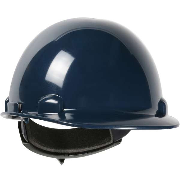280-HP341R Cap Style Smooth Dome Hard Hat with HDPE Shell, 4-Point Textile Suspension and Wheel-Ratchet Adjustment