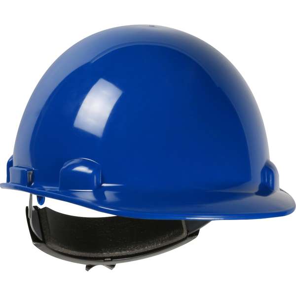 280-HP341R Cap Style Smooth Dome Hard Hat with HDPE Shell, 4-Point Textile Suspension and Wheel-Ratchet Adjustment