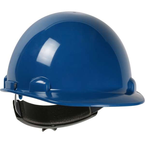 280-HP341R Cap Style Smooth Dome Hard Hat with HDPE Shell, 4-Point Textile Suspension and Wheel-Ratchet Adjustment