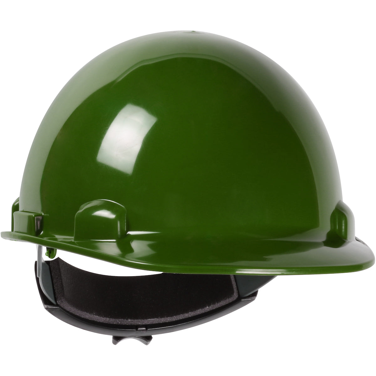 280-HP341R Cap Style Smooth Dome Hard Hat with HDPE Shell, 4-Point Textile Suspension and Wheel-Ratchet Adjustment