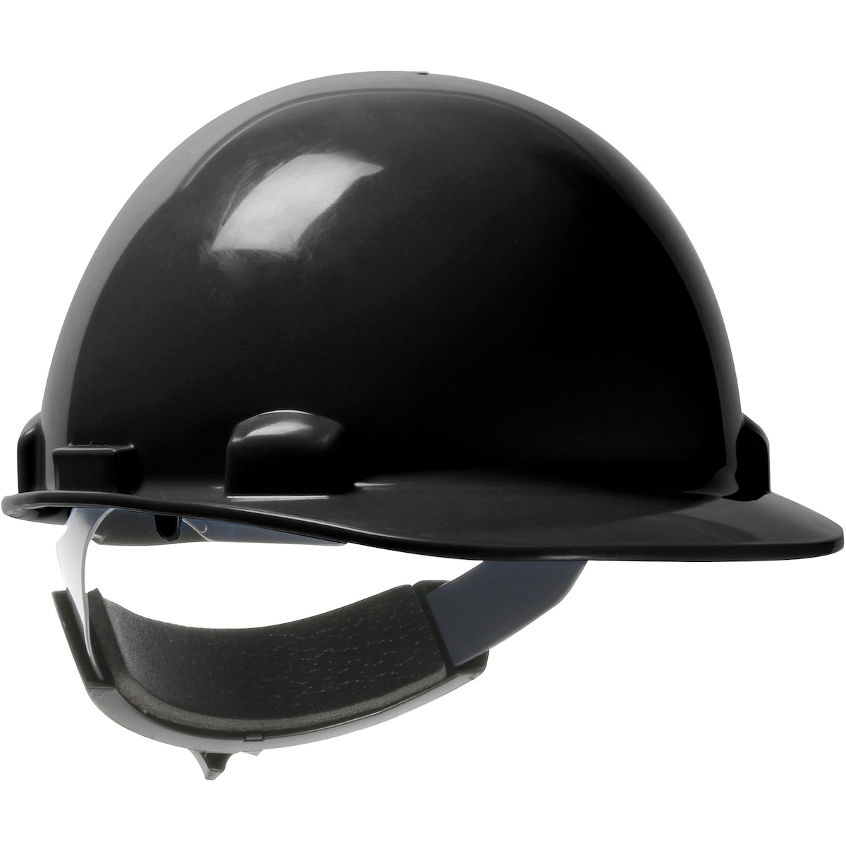 280-HP341SR Cap Style Smooth Dome Hard Hat with HDPE Shell, 4-Point Textile Suspension and Swing Wheel-Ratchet Adjustment