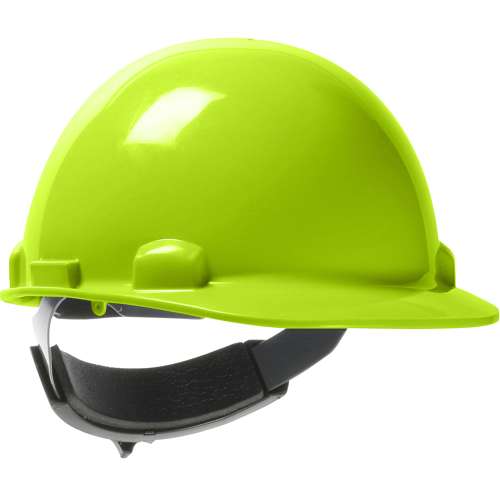 280-HP341SR Cap Style Smooth Dome Hard Hat with HDPE Shell, 4-Point Textile Suspension and Swing Wheel-Ratchet Adjustment