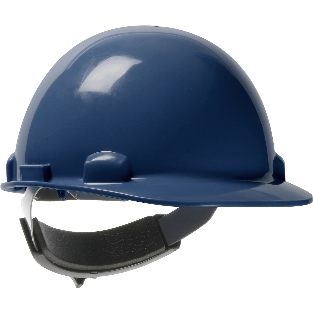 280-HP341SR Cap Style Smooth Dome Hard Hat with HDPE Shell, 4-Point Textile Suspension and Swing Wheel-Ratchet Adjustment
