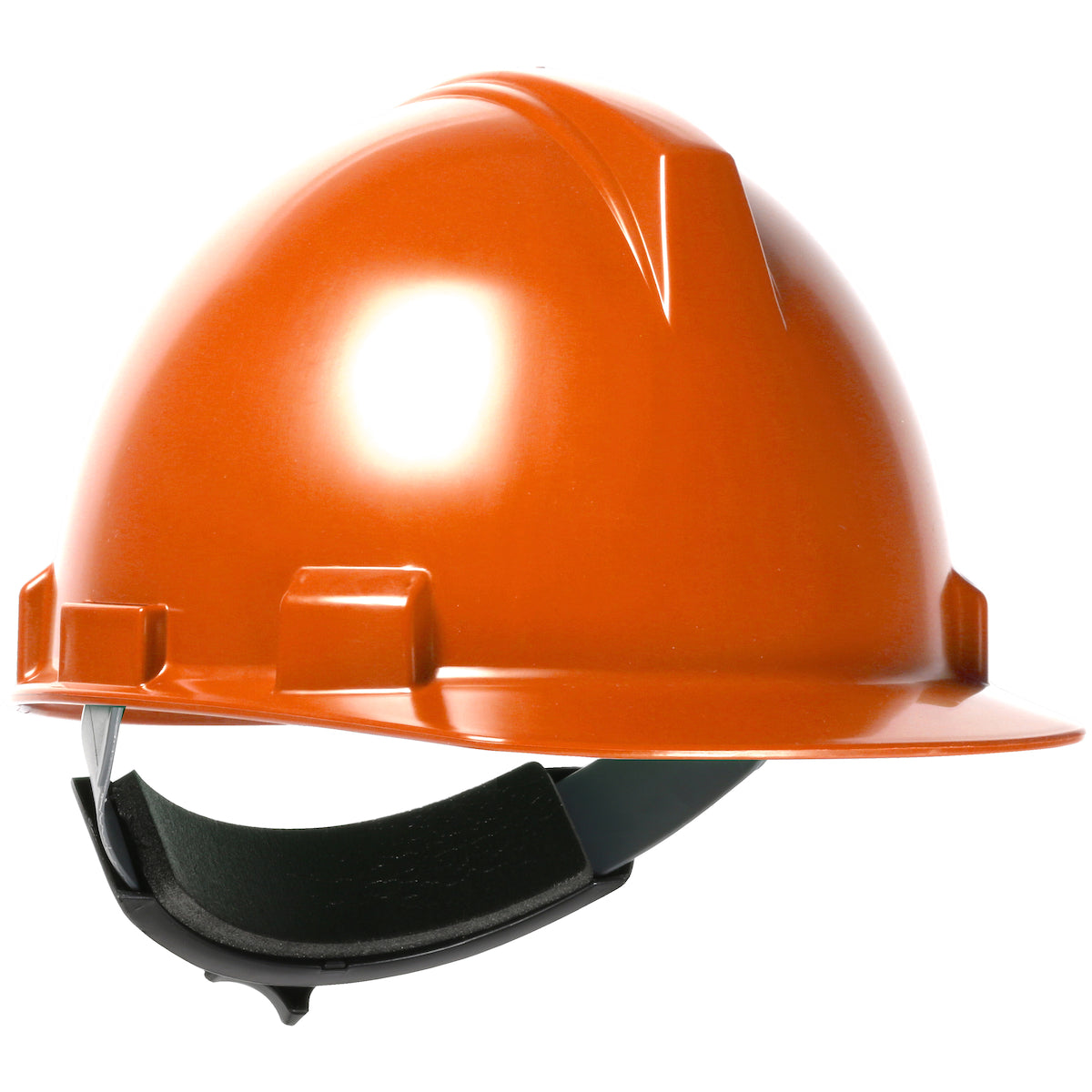 Cap Style Hard Hat with Polycarbonate / ABS Shell, 4-Point Textile Suspension and Wheel Ratchet Adjustment