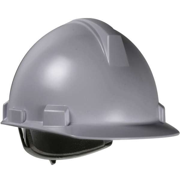 Cap Style Hard Hat with Polycarbonate / ABS Shell, 4-Point Textile Suspension and Wheel Ratchet Adjustment
