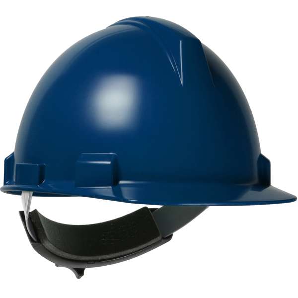Cap Style Hard Hat with Polycarbonate / ABS Shell, 4-Point Textile Suspension and Wheel Ratchet Adjustment