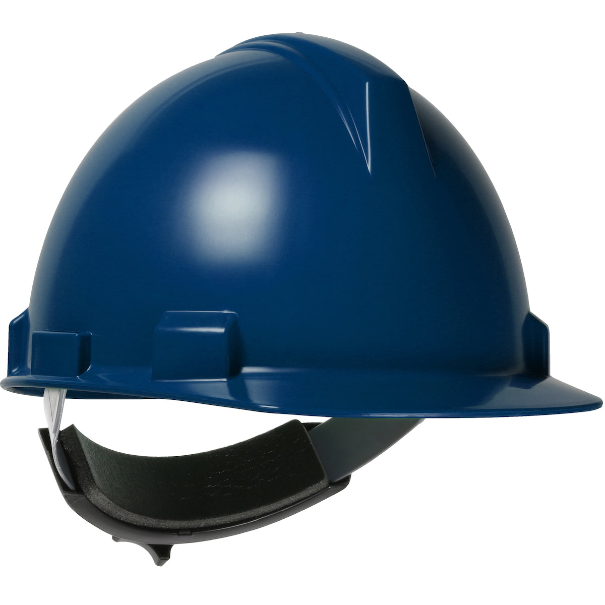 Cap Style Hard Hat with Polycarbonate / ABS Shell, 4-Point Textile Suspension and Wheel Ratchet Adjustment