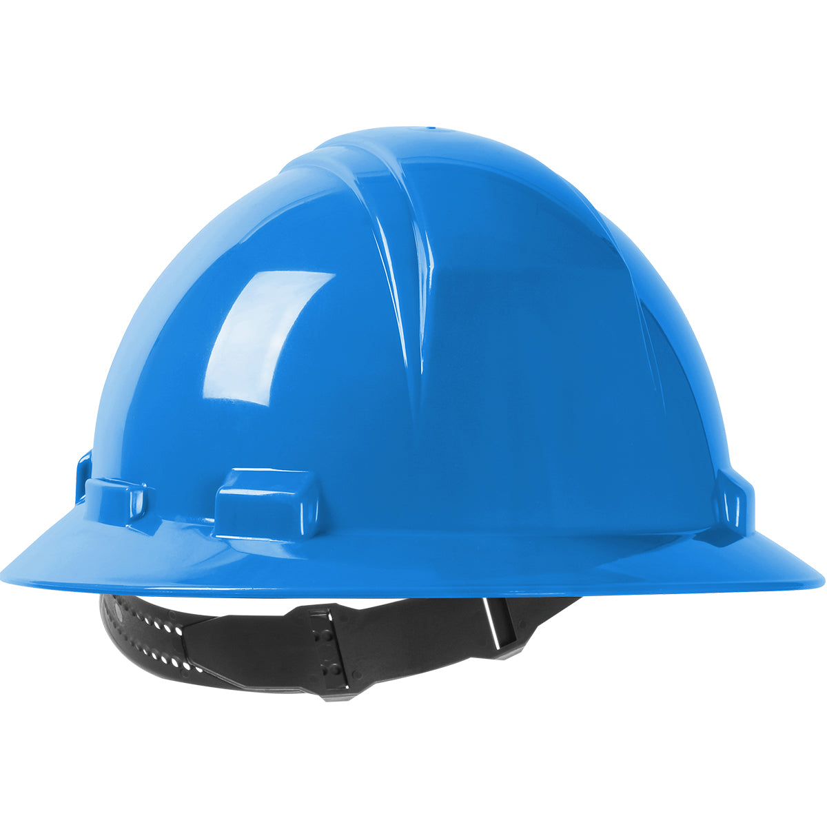 280-HP641 Full Brim Hard Hat with HDPE Shell, 4-Point Textile Suspension and Pin-Lock Adjustment