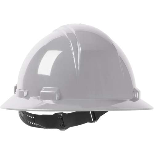 280-HP641 Full Brim Hard Hat with HDPE Shell, 4-Point Textile Suspension and Pin-Lock Adjustment