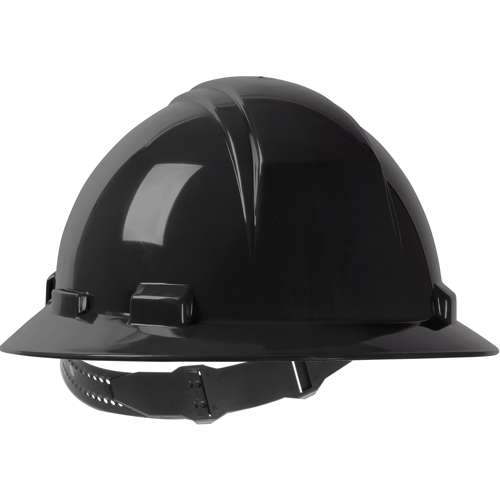280-HP641 Full Brim Hard Hat with HDPE Shell, 4-Point Textile Suspension and Pin-Lock Adjustment