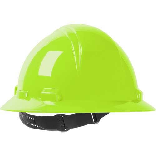 280-HP641 Full Brim Hard Hat with HDPE Shell, 4-Point Textile Suspension and Pin-Lock Adjustment
