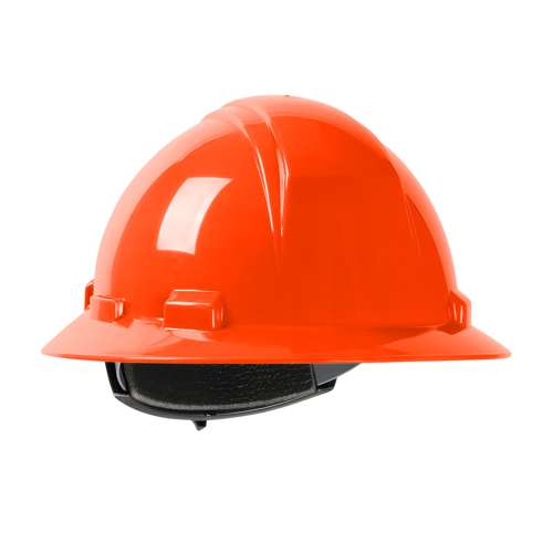280-HP641R Full Brim Hard Hat with HDPE Shell, 4-Point Textile Suspension and Wheel Ratchet Adjustment