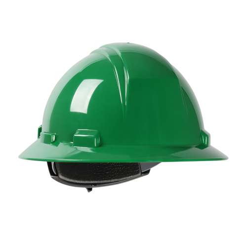280-HP641R Full Brim Hard Hat with HDPE Shell, 4-Point Textile Suspension and Wheel Ratchet Adjustment