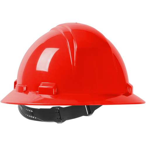 280-HP641R Full Brim Hard Hat with HDPE Shell, 4-Point Textile Suspension and Wheel Ratchet Adjustment