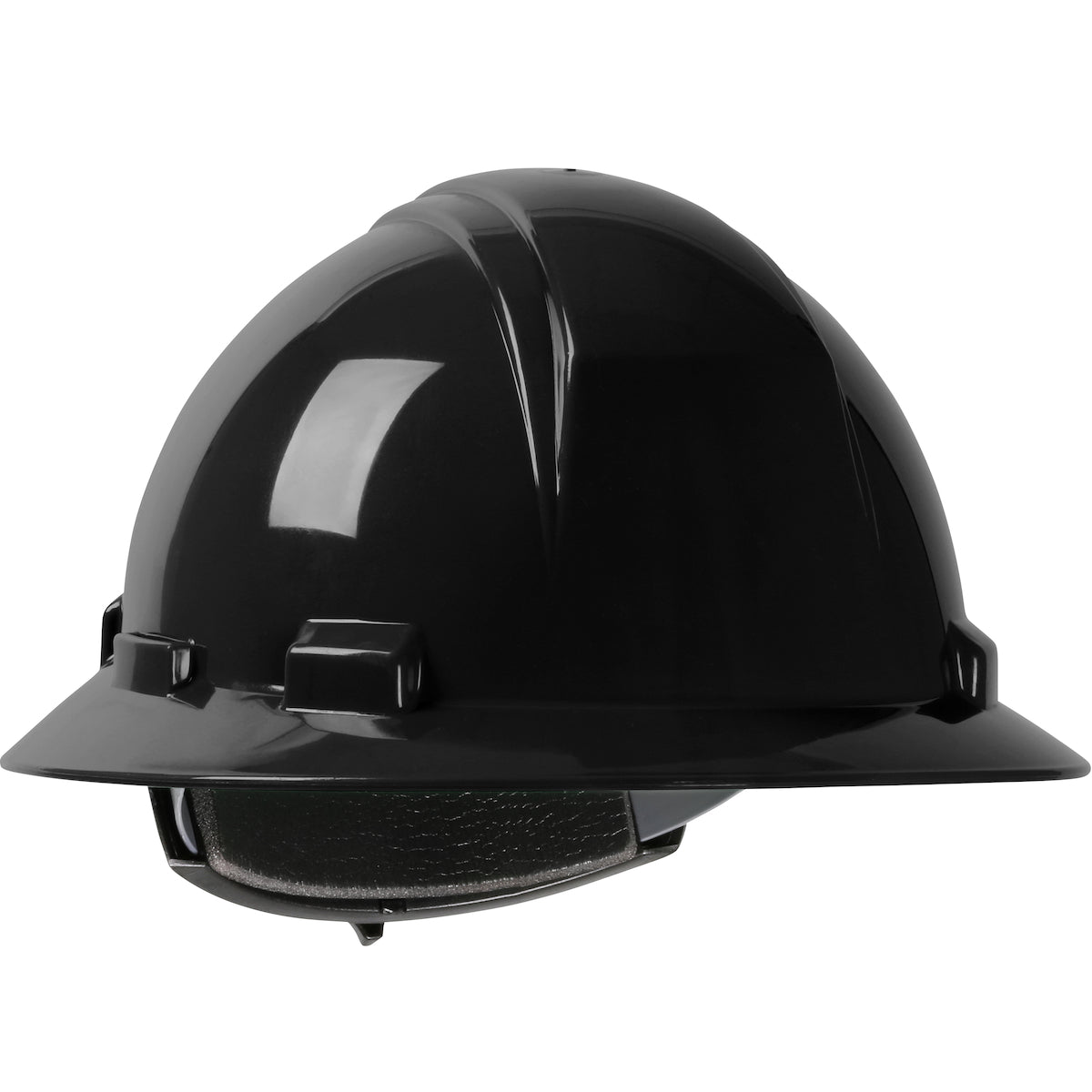 280-HP641R Full Brim Hard Hat with HDPE Shell, 4-Point Textile Suspension and Wheel Ratchet Adjustment